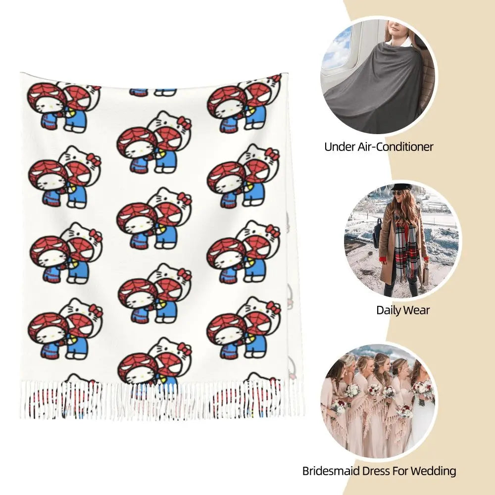 El asombroso chal de Spiderman