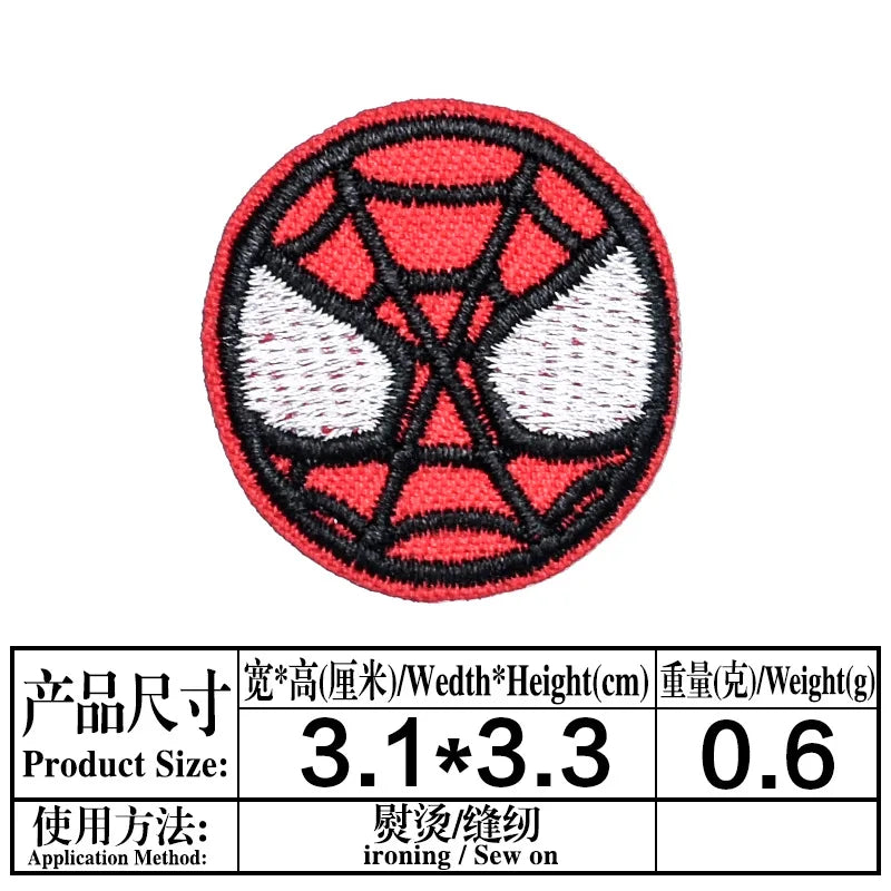 Patch Thermocollant Spiderman Logo Toile