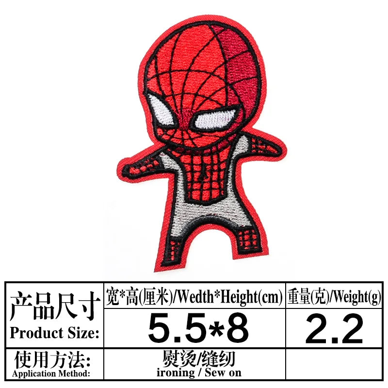 Patch Thermocollant Spiderman Logo Toile