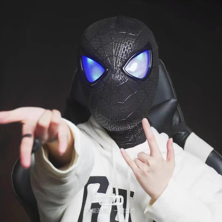 Masque Spider-Man Noir Electronique