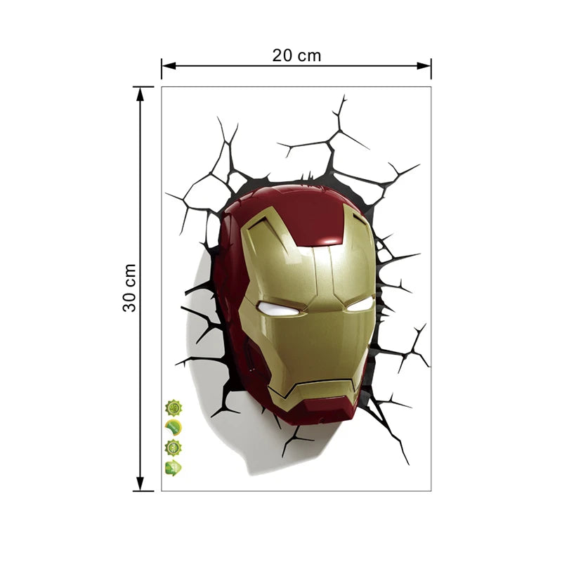 Stickers Masque de Spiderman
