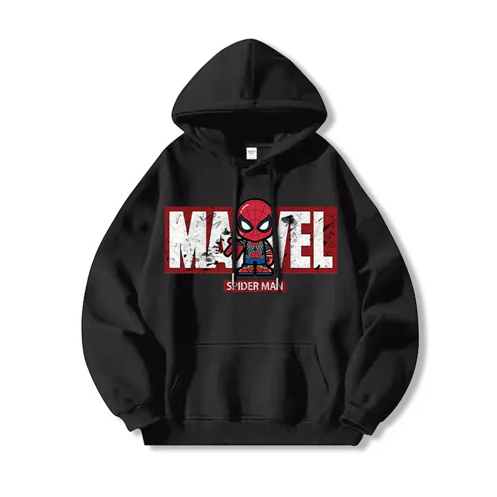Marvel Spiderman – Sweat à capuche zippé en polaire douce Marvel Spiderman – Sweat à capuche zippé en polaire douce