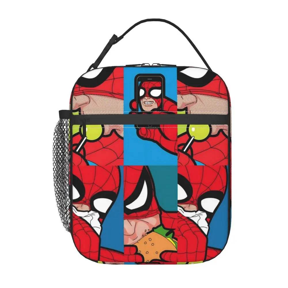 Lunch Bag Spiderman Noir