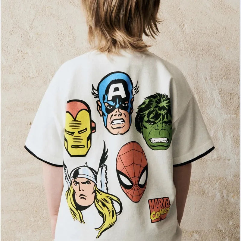 T-Shit Marvel Spider-Man Enfant avec Short