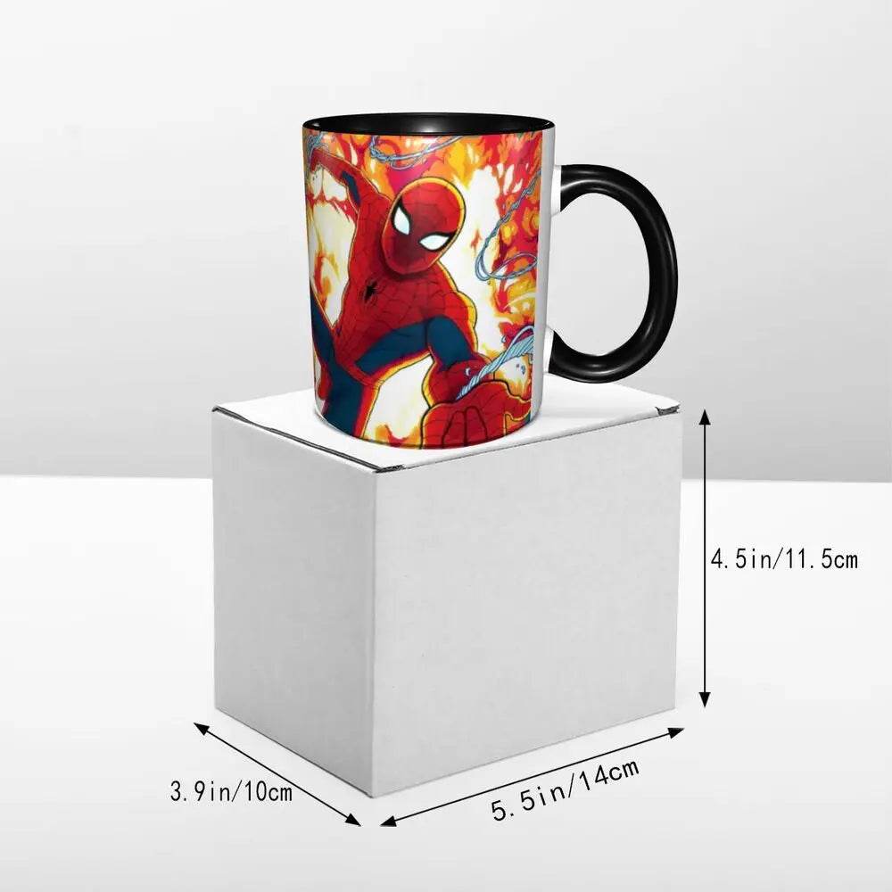 Mug Spiderman sur une Toile