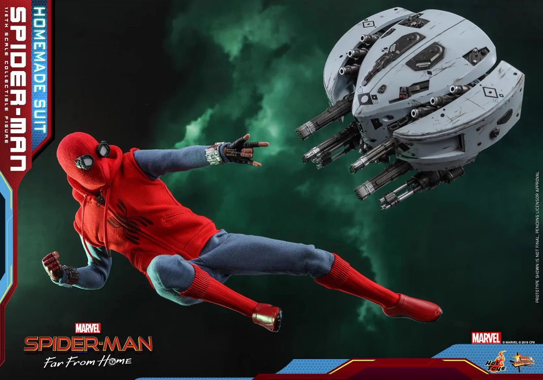 Figurine de Collection Spider-Man Far From Home VS les Drones