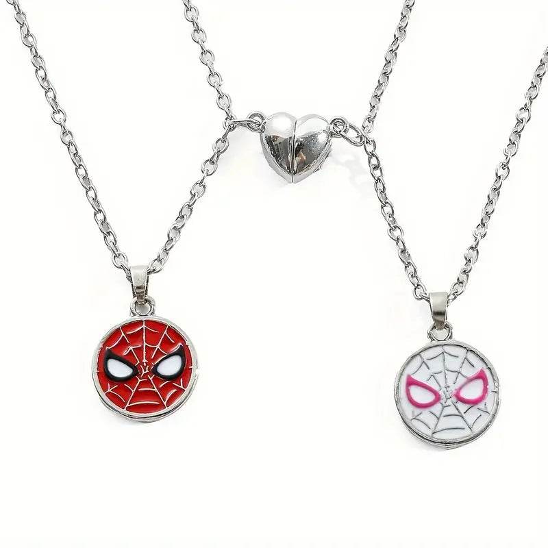 Collier Couple Spiderman