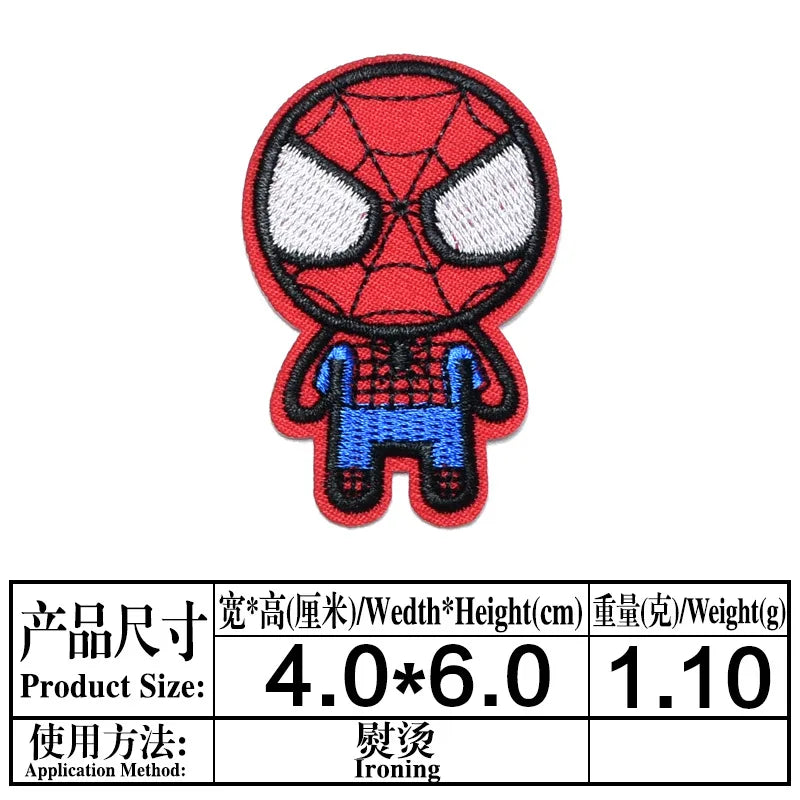 Patch Thermocollant Spiderman Logo Araignée
