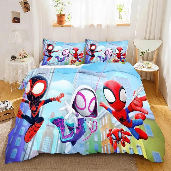 Housse de Couette Spiderman - Spidey et ses Amis