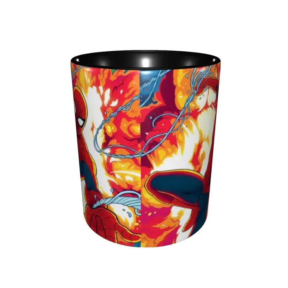 Mug Spiderman sur une Toile