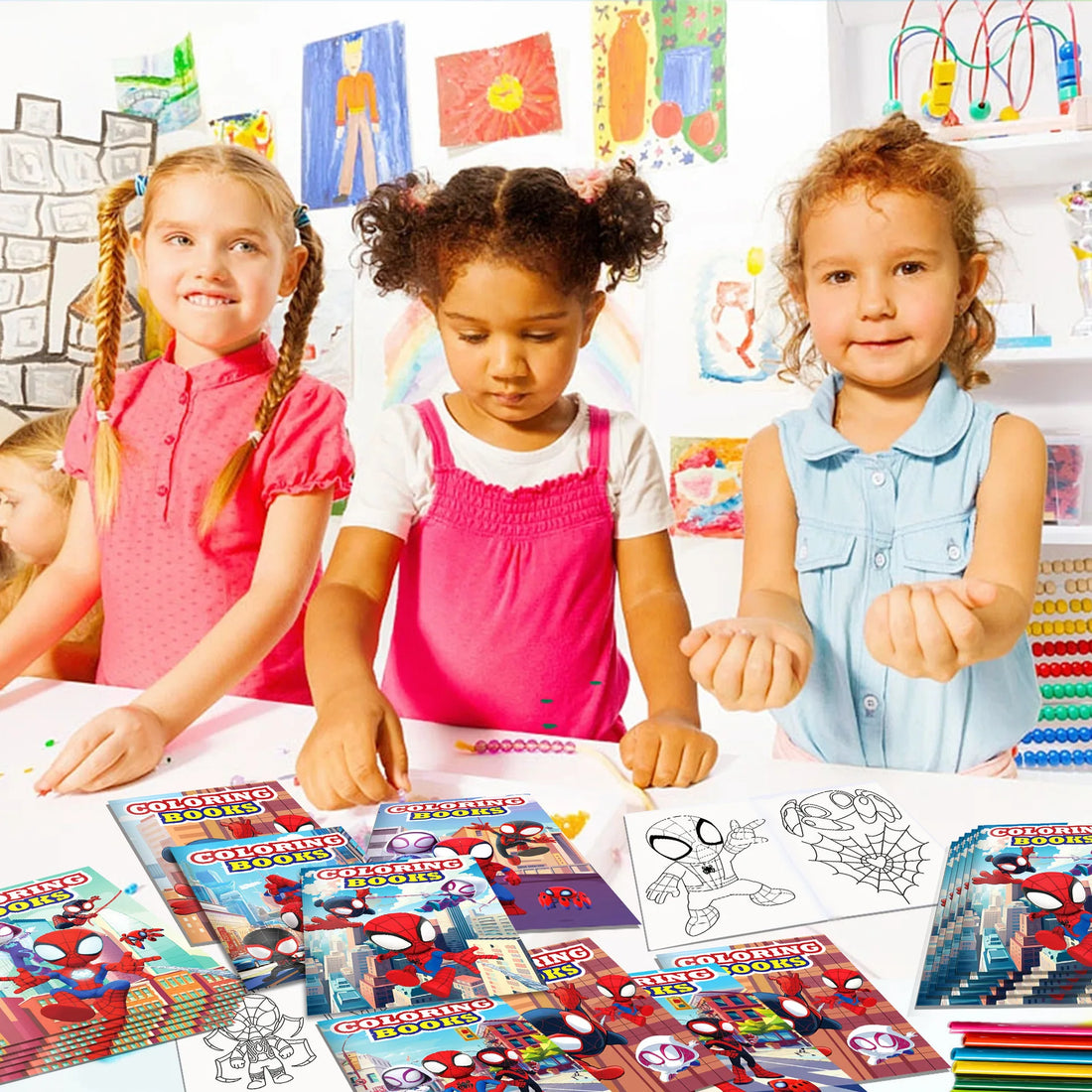 Livre de Dessin et Coloriage Spiderman