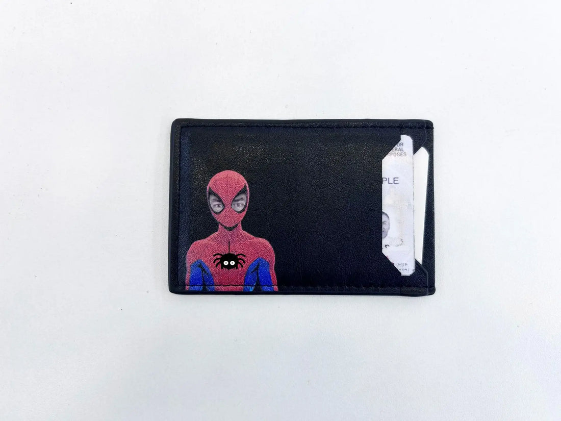 Porte Carte Masque de Spider-Man