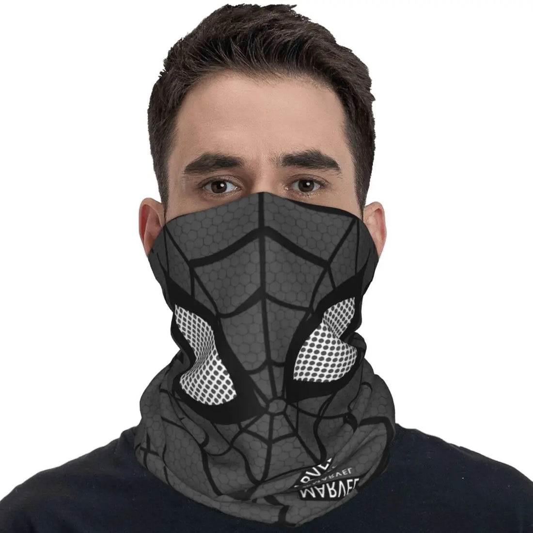 Passamontagna con maschera di Spiderman