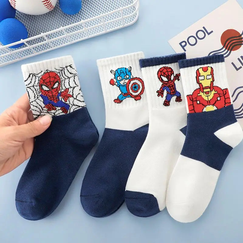Chaussette Spiderman Avengers