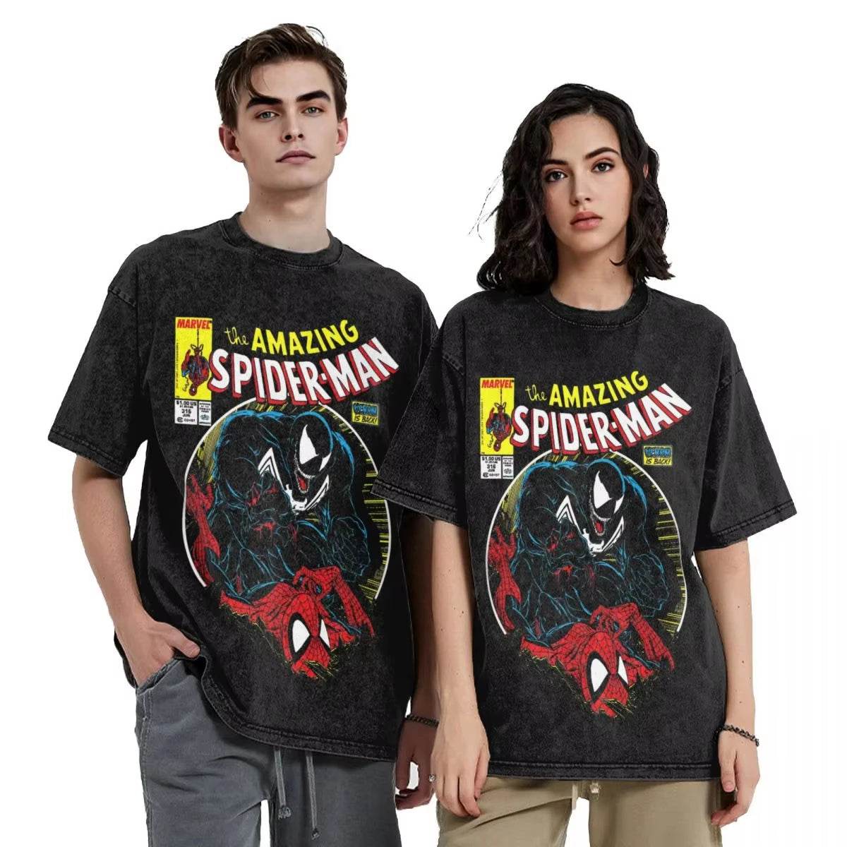 T-Shirt The Amazing Spiderman et Venom
