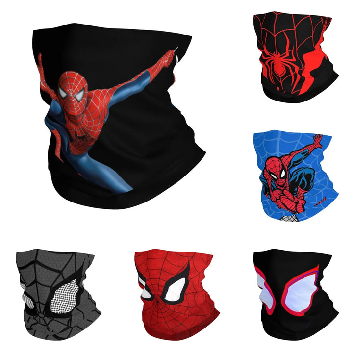 Passamontagna con maschera di Spiderman