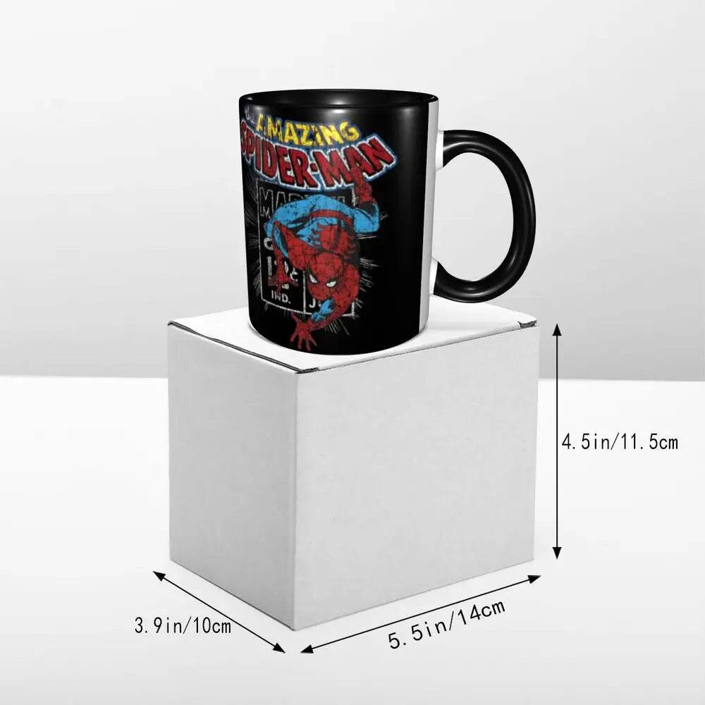 Mug Spiderman sur une Toile
