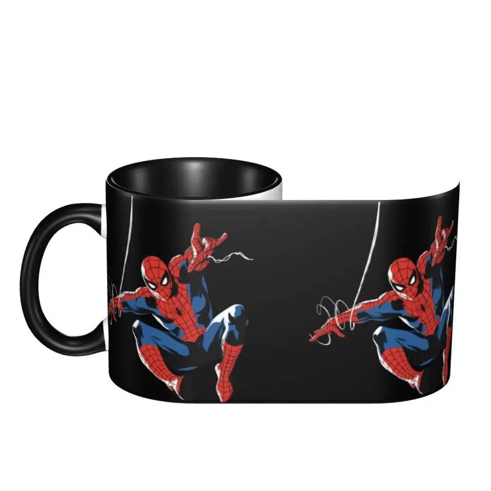 Mug Spiderman sur une Toile