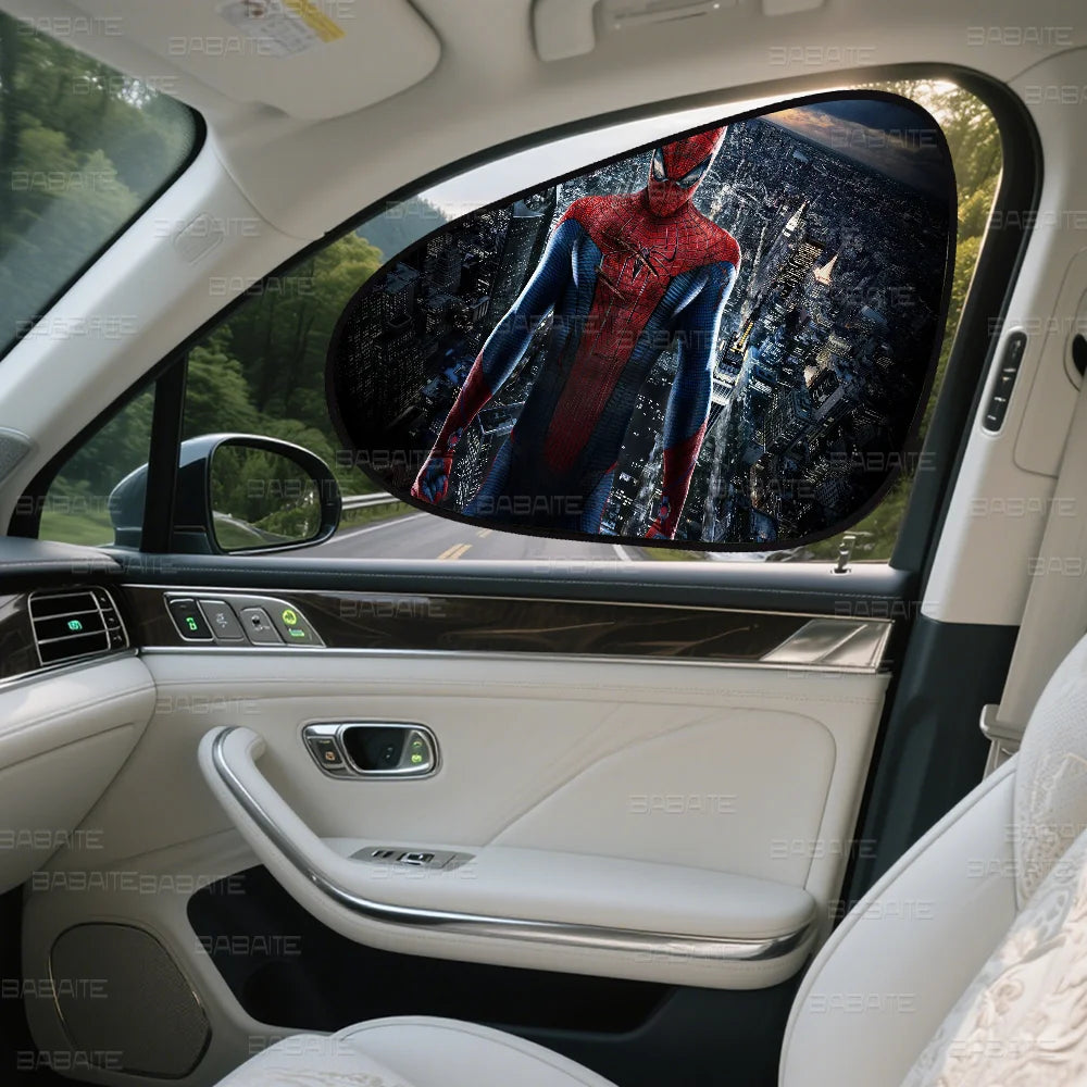 Pare Soleil les Trois Spiderman