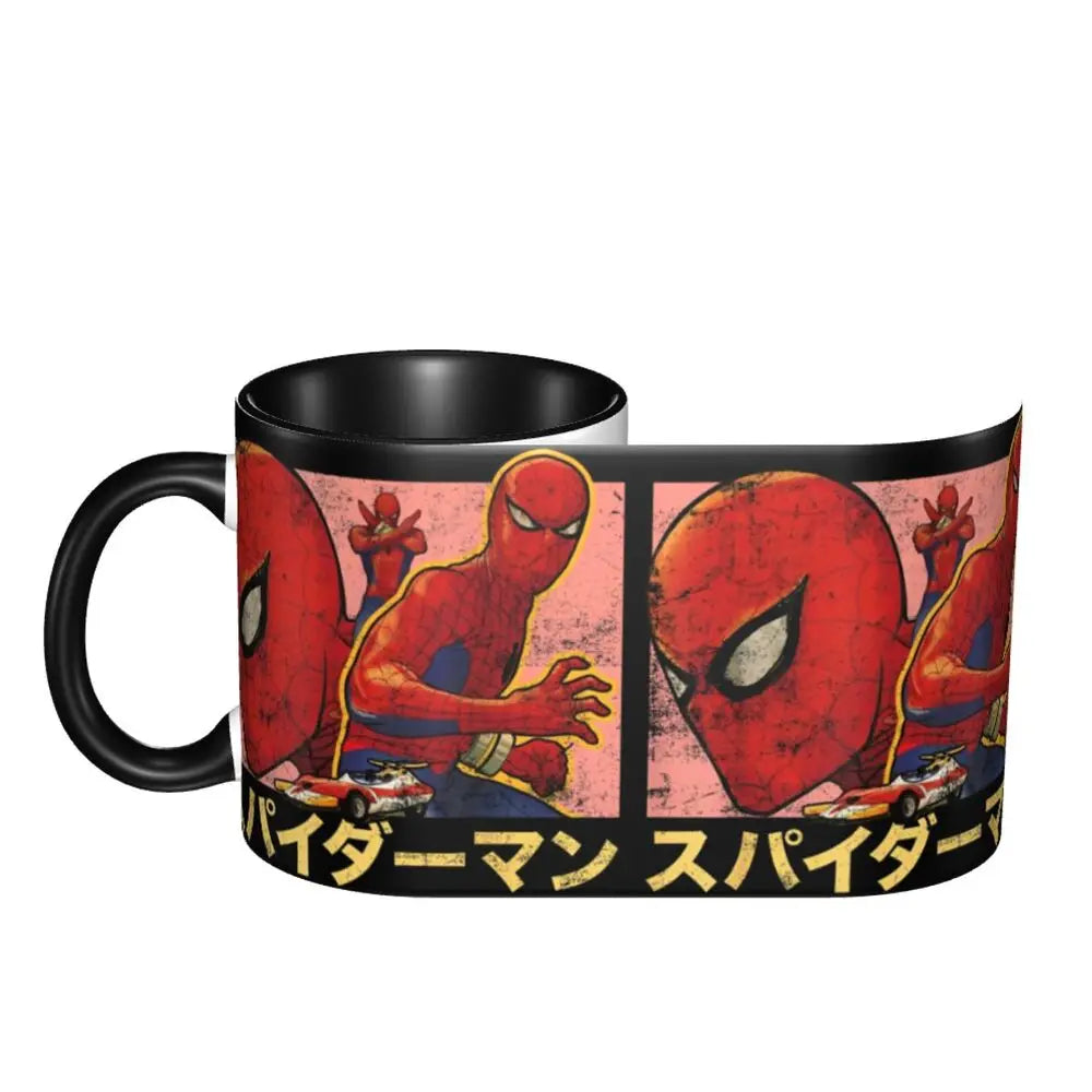 Mug Spiderman sur une Toile