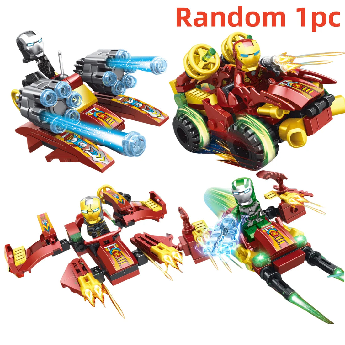 Jouet Bloc de Construction Spider-Man Voiture-Quad