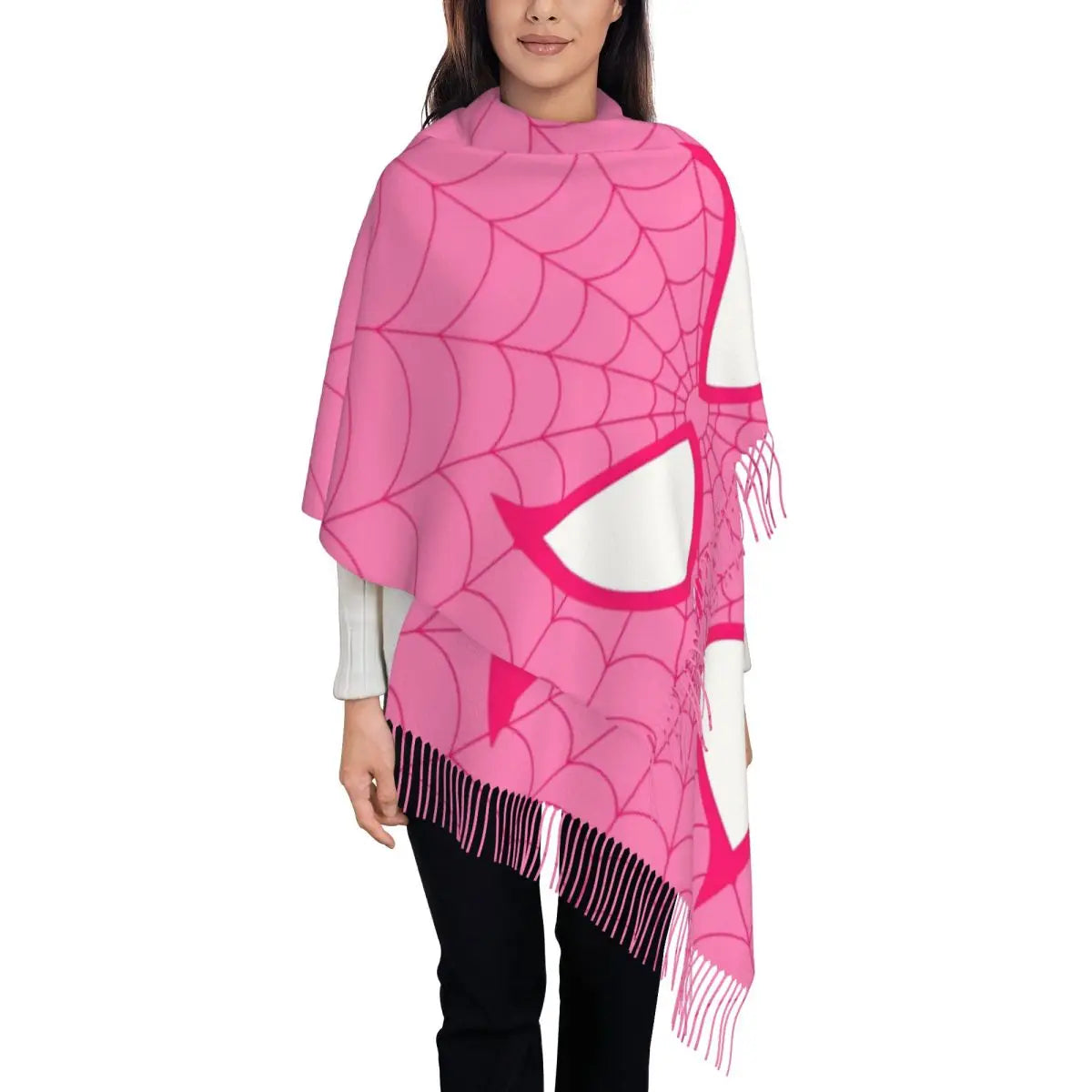 Chal de máscara de Spiderman