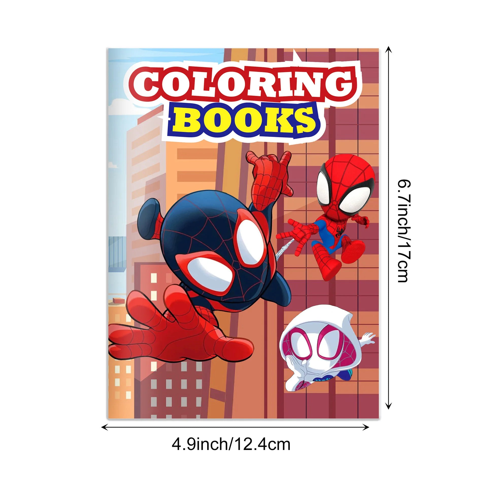Livre de Dessin et Coloriage Spider-Man