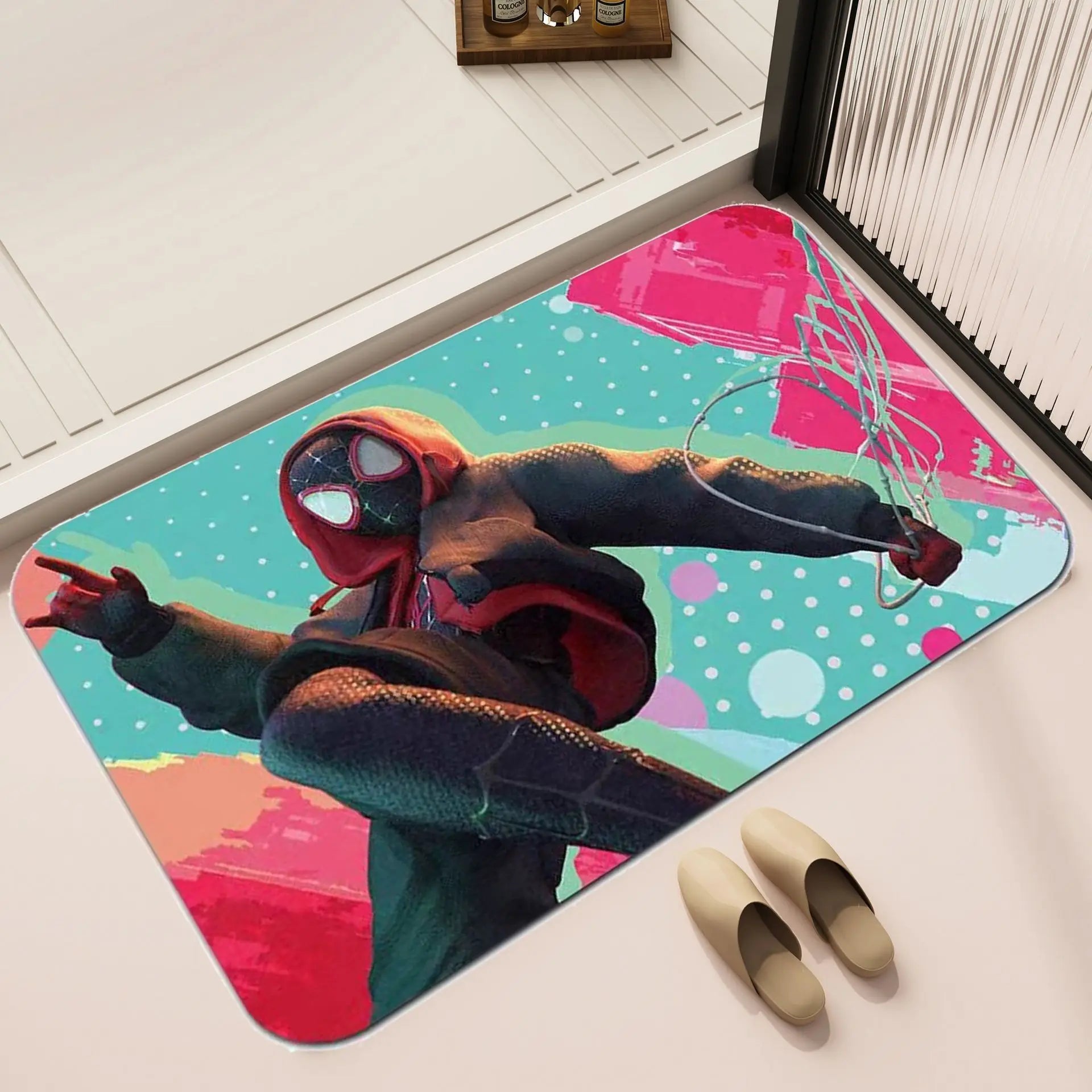 Tapis de Douche Spiderman - Spiderverse