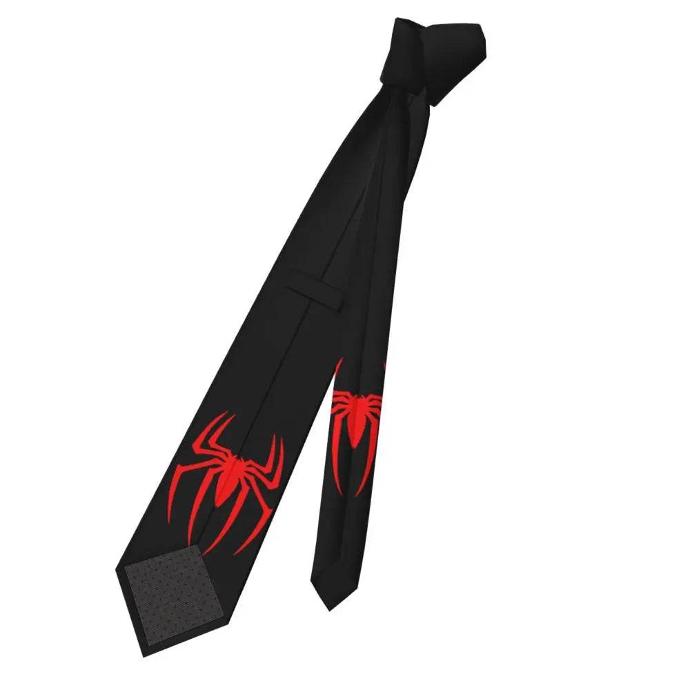 Cravate Spiderman Noir et Rouge