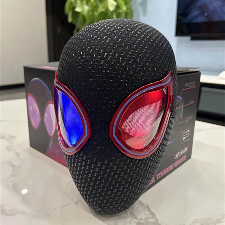 Masque Spiderman Electronique Miles Morales Bleu et Rouge