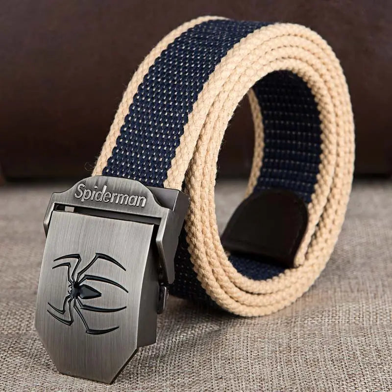 Cinturones de Spiderman azul marino