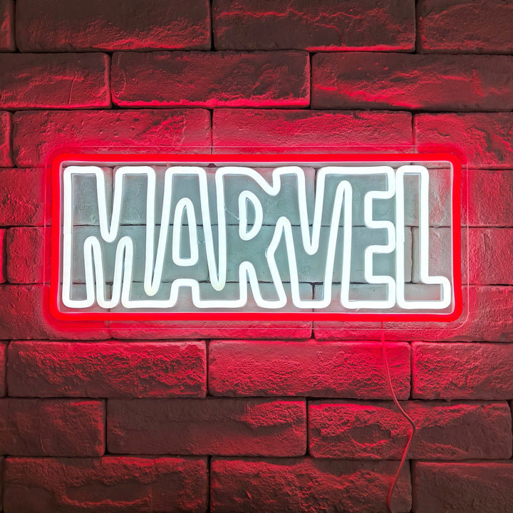 Lámpara de neón de Spiderman de Marvel
