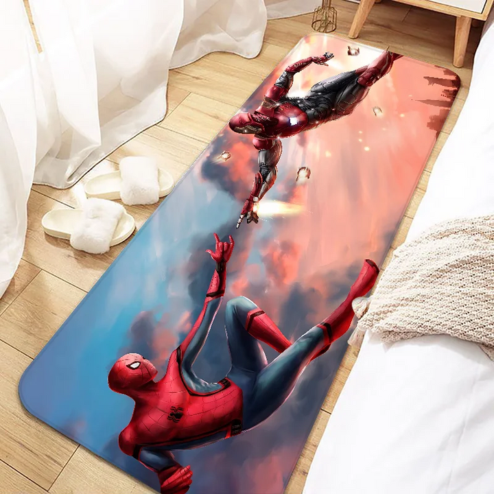 Tapis Spiderman et Ironman