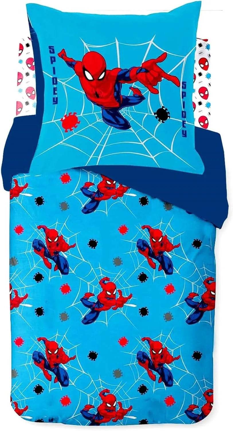 Housse de Couette Simple pour Enfant Spiderman