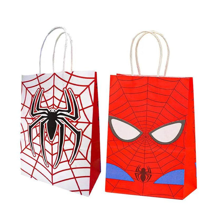 Décoration Anniversaire Spiderman - Sac Papier - Boutique Spiderman