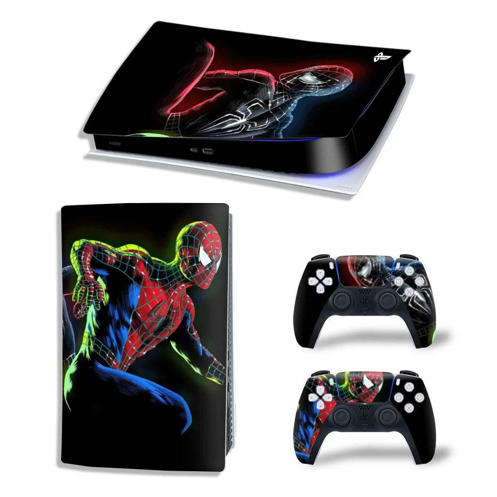 Coque PS5 Spiderman Coloré