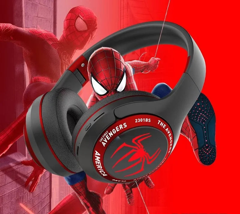 Casque Audio Bluetooth Spiderman