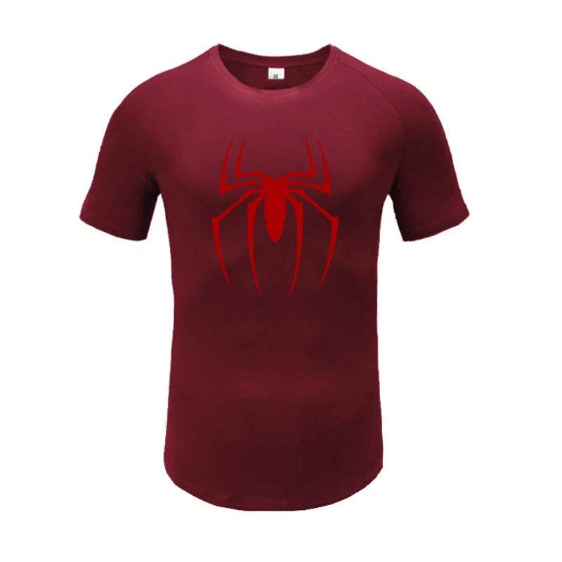 T-Shirt Logo de Spiderman Slim Fit