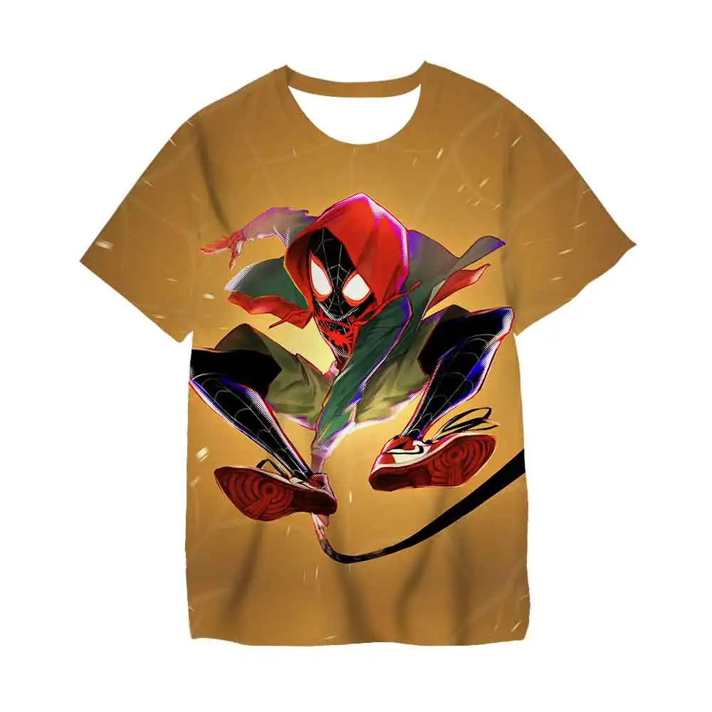 T-Shirt Spider-Man Noir pour Enfant Motif Symbiote