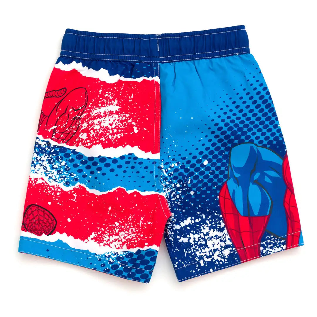 Pantaloncini da bagno da uomo con motivo Spider-Man