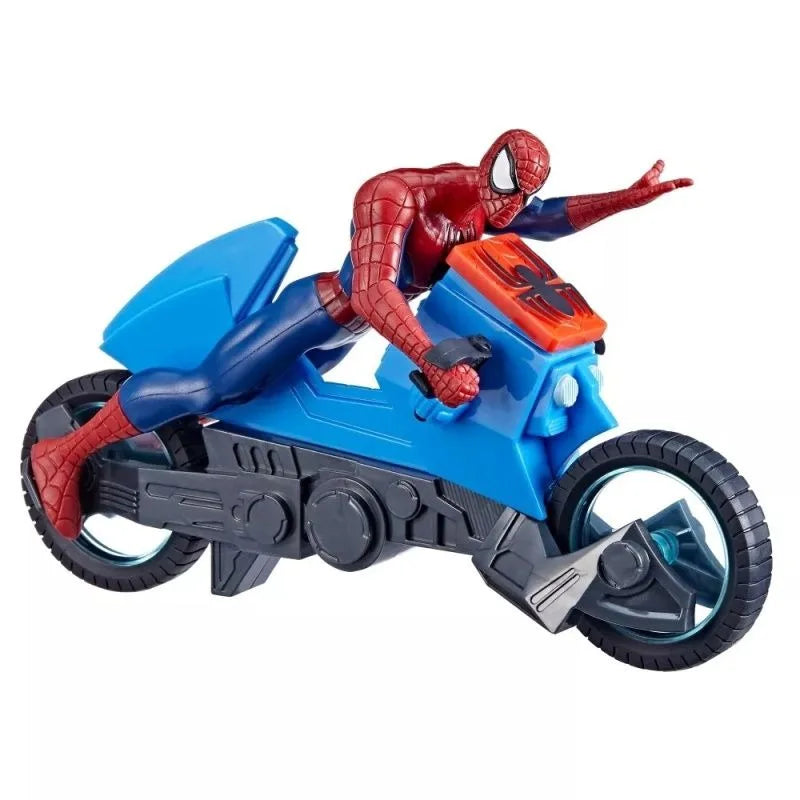Jouet Spider-Man avec une Moto