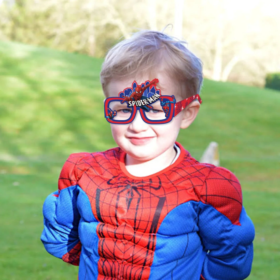 Gafas de cosplay de Spiderman