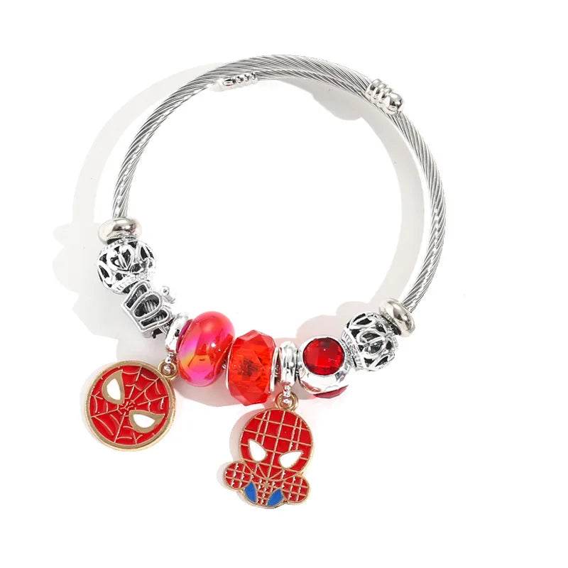 Bracelet Spiderman avec Pendentif