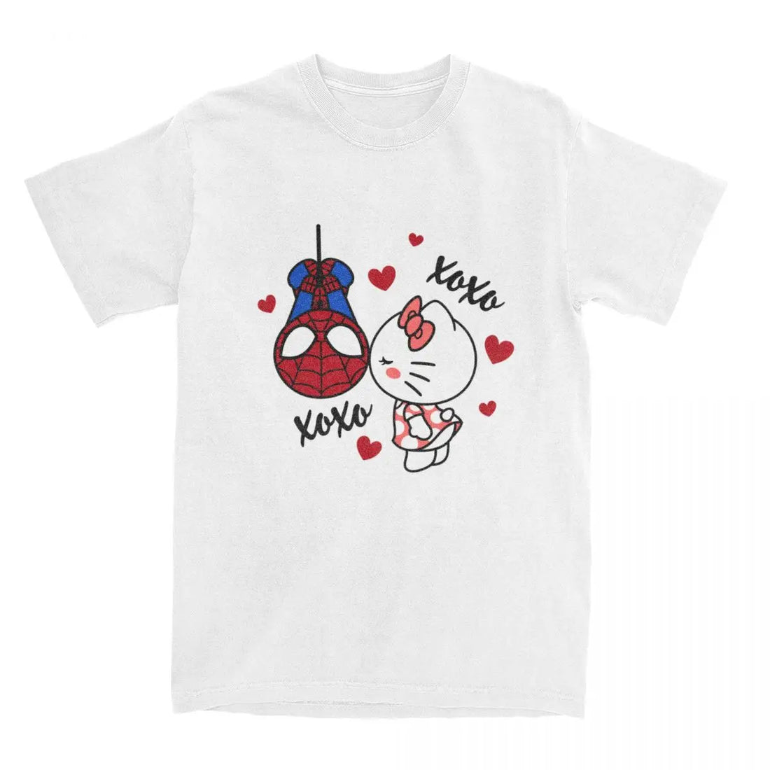 T-Shirt Spiderman avec Hello Kitty