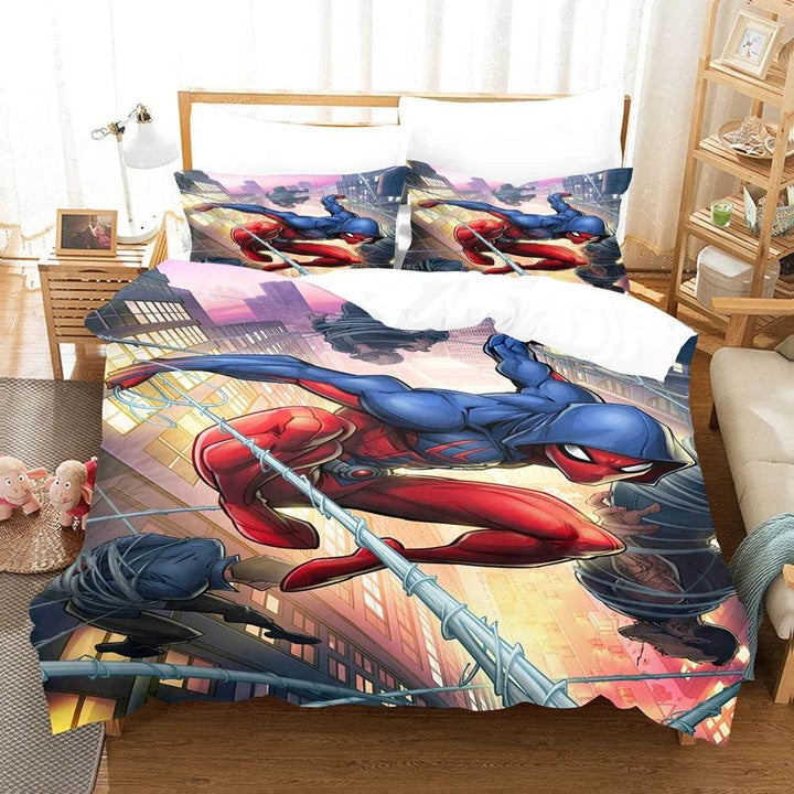 Housse de Couette Spiderman avec Taie D'oreiller