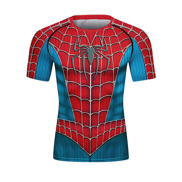 T-Shirt de Compression Spiderman Tobey Maguire