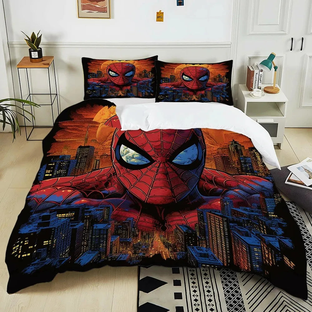 Housse de Couette Masque de Spiderman