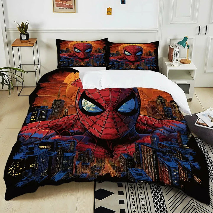 Housse de Couette Masque de Spiderman
