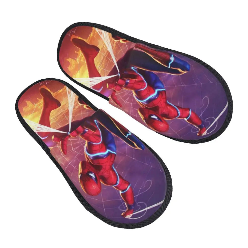 Pantoufle Spider-Man Cartoon Dessin Animé