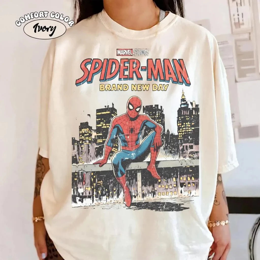 T-Shirt Spider-Man Brand New Day Retro pour Femme